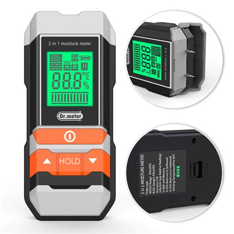 2 in 1 Moisture Meter|highest rated wood moisture meter.